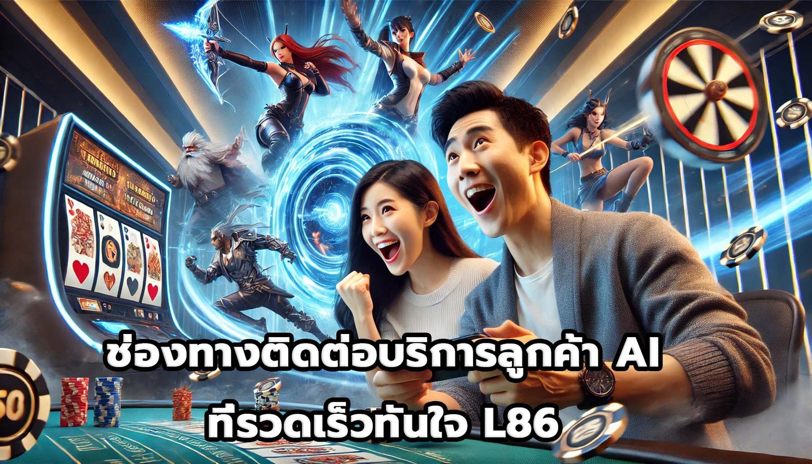 ช่องทางติดต่อบริการลูกค้า AI ที่รวดเร็วทันใจ L86-6