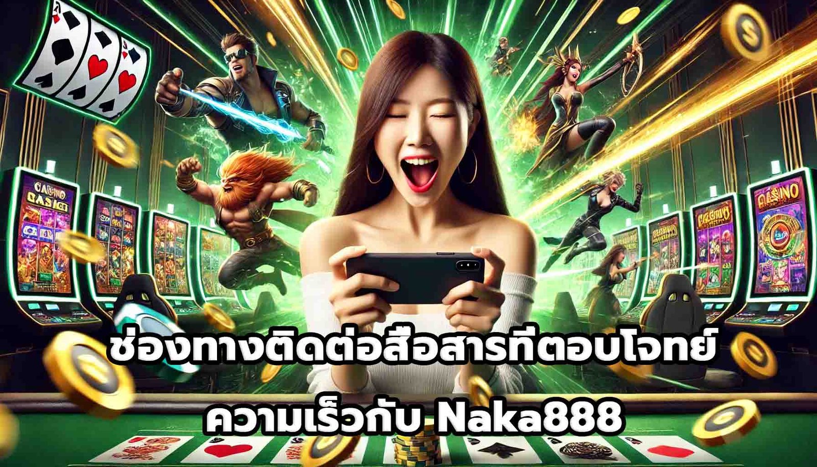 ช่องทางติดต่อสื่อสารที่ตอบโจทย์ความเร็วกับ Naka888-11